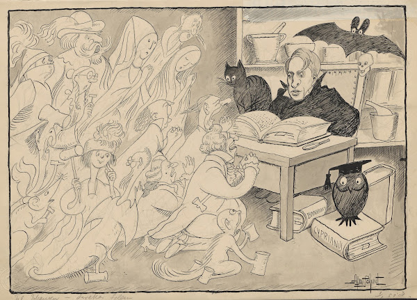 The bankers in Aarhus ask Faustinus for Labor Peace 1931