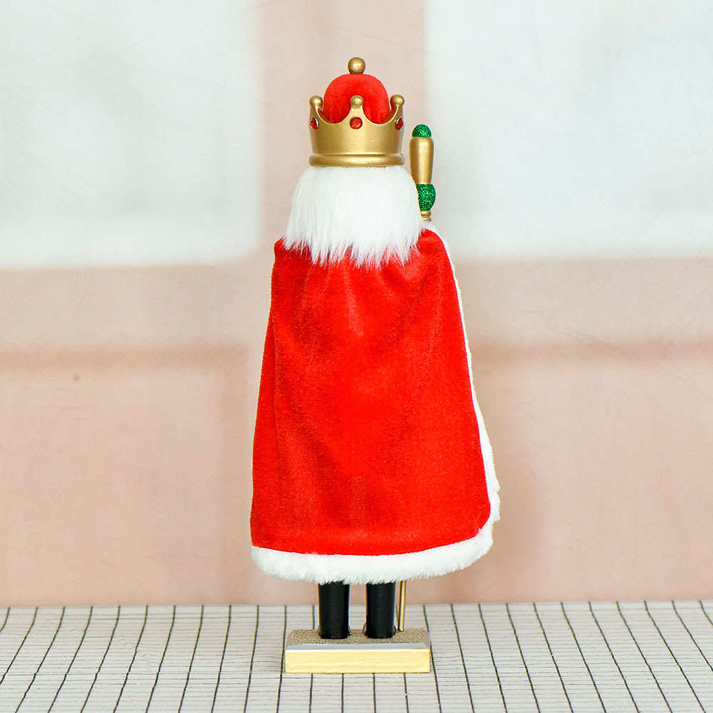 Nutcracker figure, King, 38 cm, Wood, hand-painted