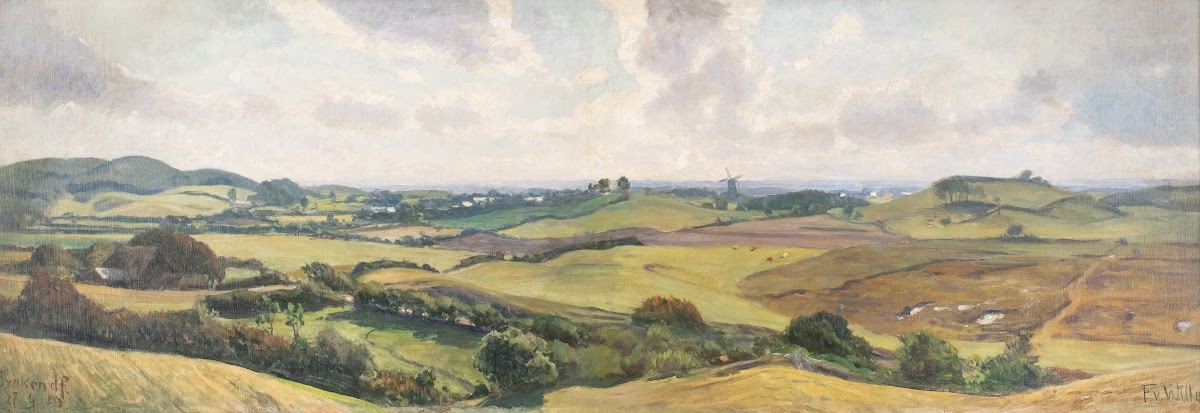 View in the valley near Brekendorf