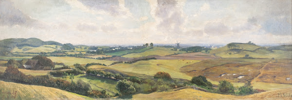 View in the valley near Brekendorf