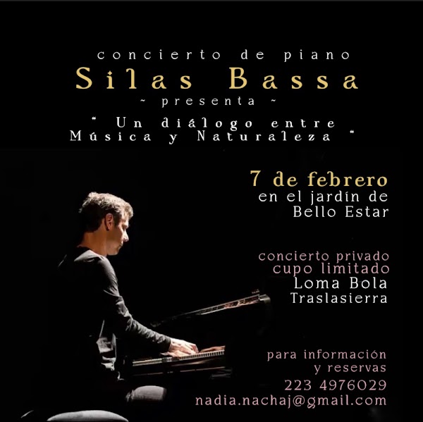 Concierto de Piano “Un Diálogo entre Música y Naturaleza “