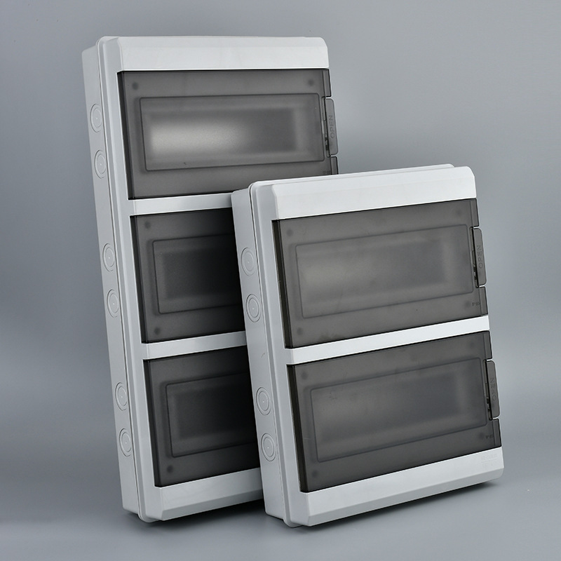Distribution box for electrical installation, 2–16 circuits
