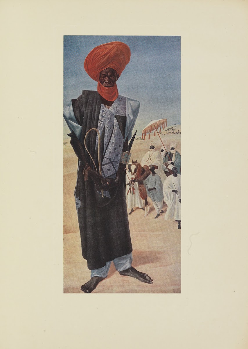 Magemma chef des Cavaliers du Sultan Serky Mussa de Maradi 1927