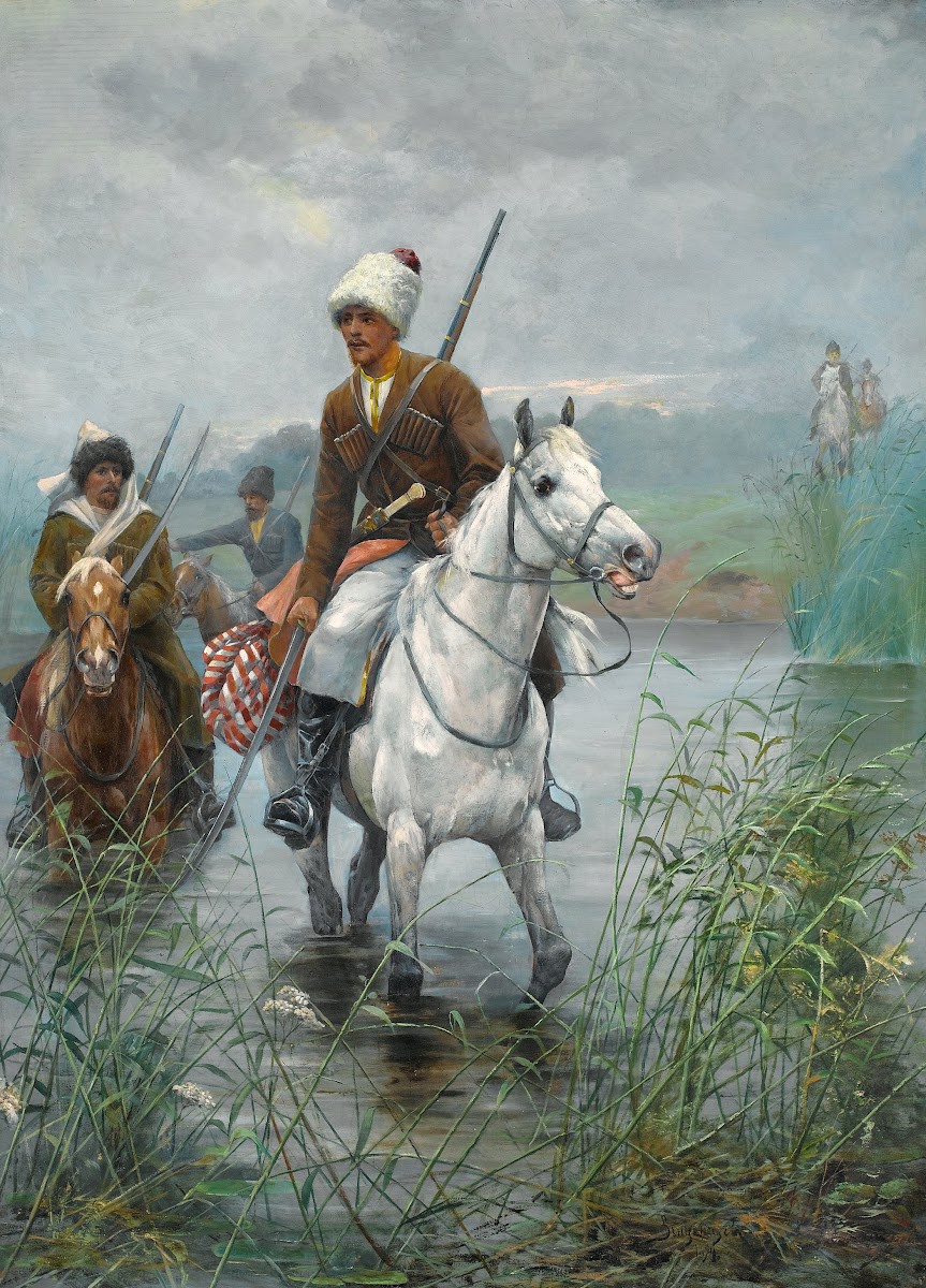 Cossacks on Horseback 1894