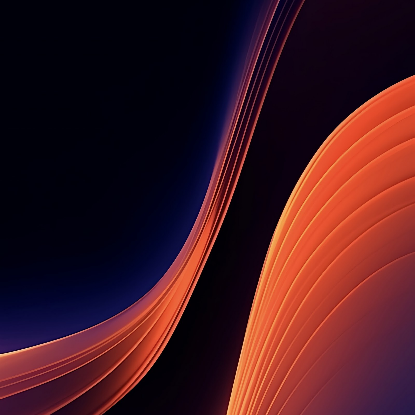 Download Abstract, Gradient, Modern, Waves 2K iPhone