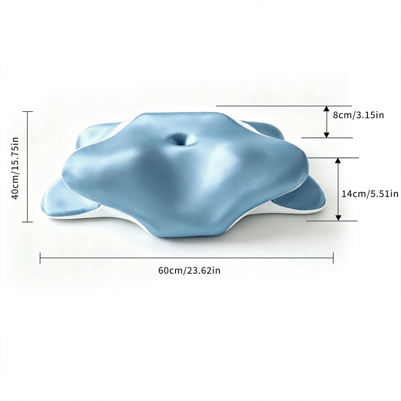 Schmetterlingsförmiges Memory-Foam Nackenkissen