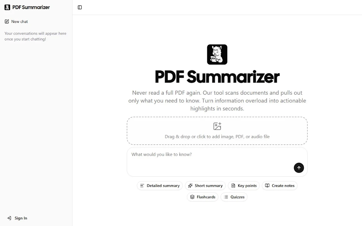 Captura de PDF Summarizer