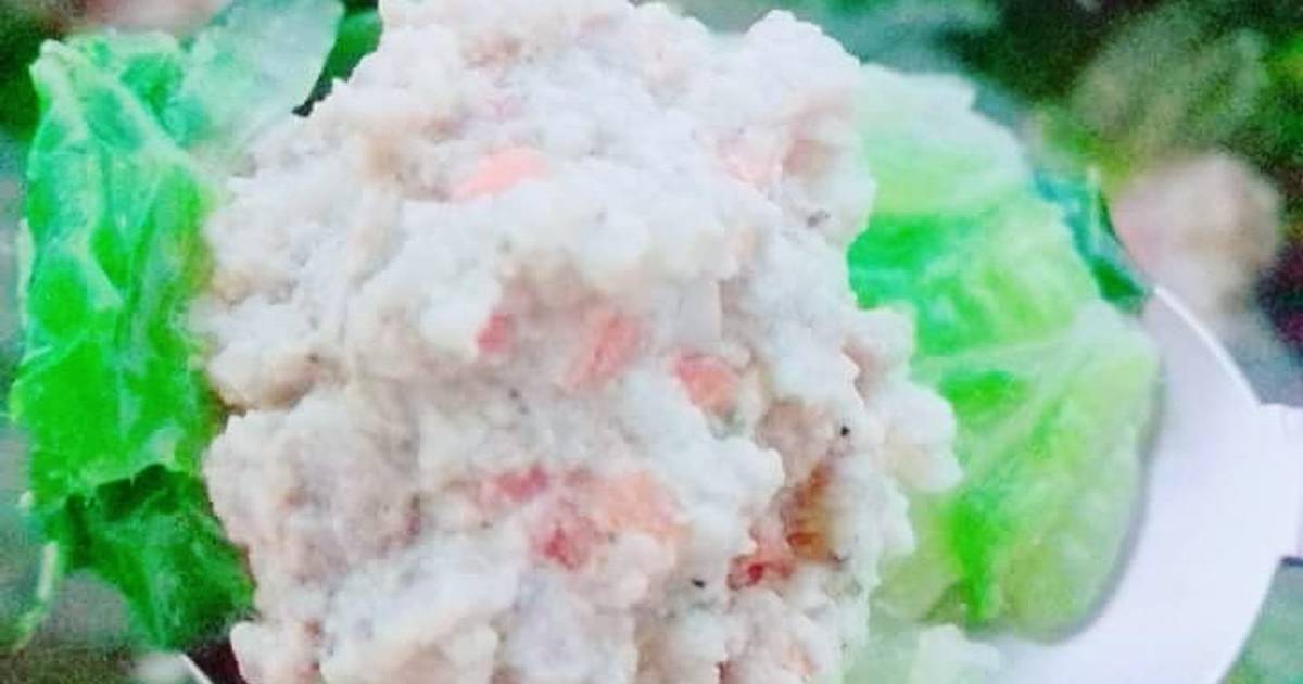 Canh cải nấu mọc