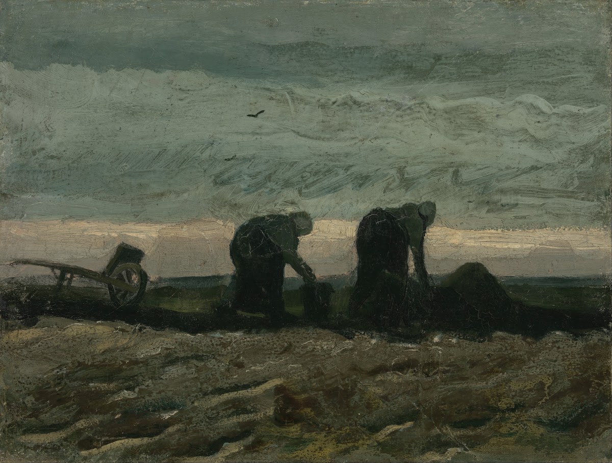 Two women on the heath 1883