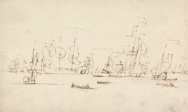 A Squadron at Anchor