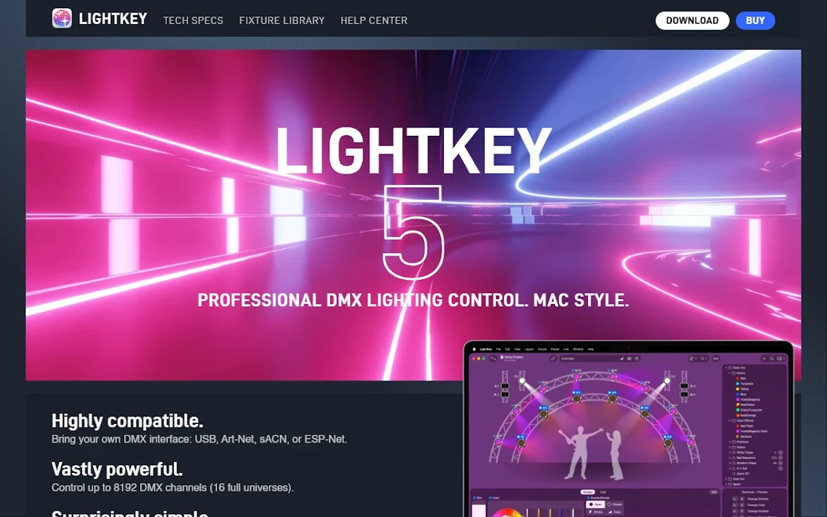 Captura de Lightkey