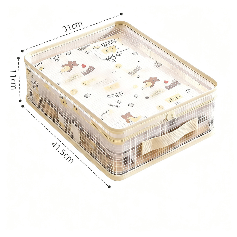 Storage bag for bedding and clothing