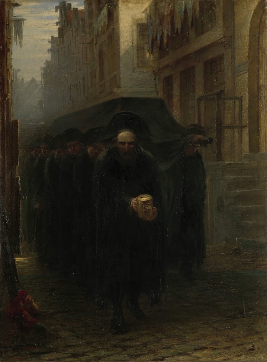 A Jewish Funeral 1860   1899