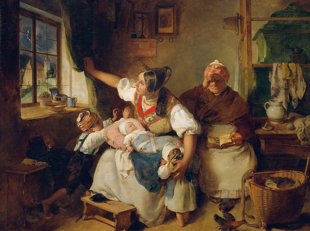 Das Gewitter 1837