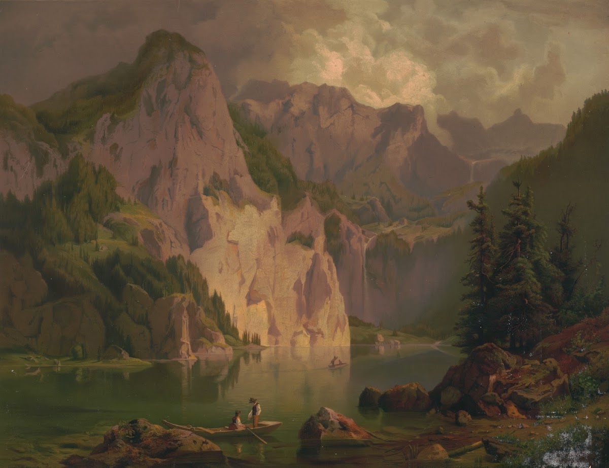 Obersee bei Berchetsgarden 1873