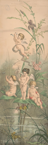 Four cupids fishing 1900