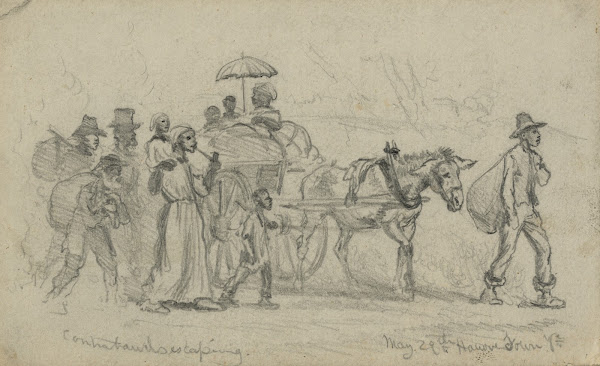 Contrabands escaping 1864