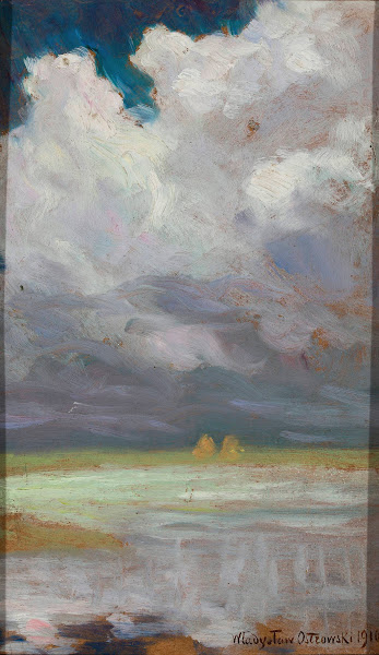 Landscape with overcast sky 1910