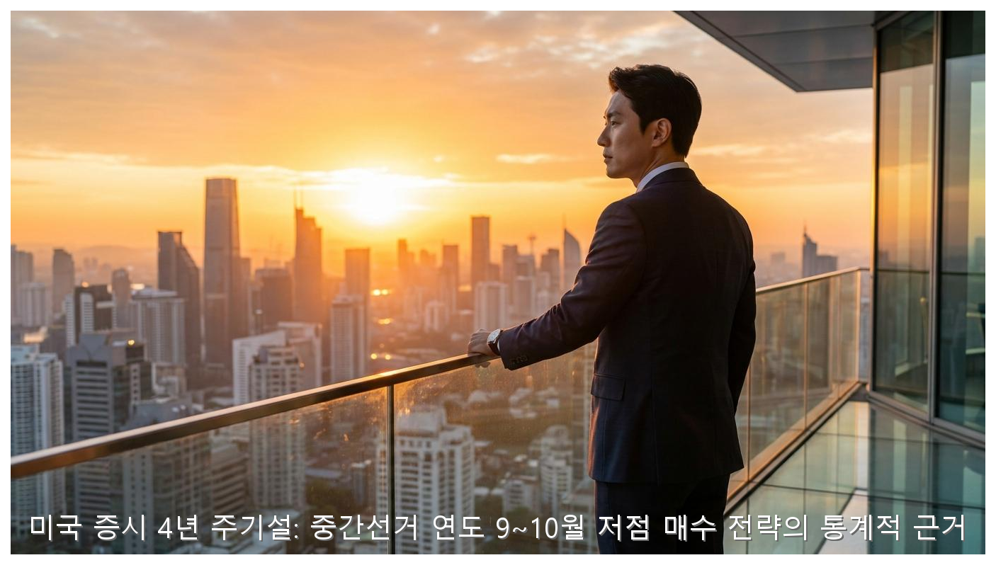 미국 증시 4년 주기설: 중간선거 연도 9~10월 저점 매수 전략의 통계적 근거 핵심 안내 및 분석 인포그래픽 (6)