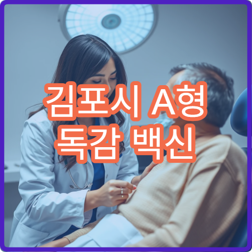 김포시 A형 독감 백신 접종 최적 시기와 병원 추천