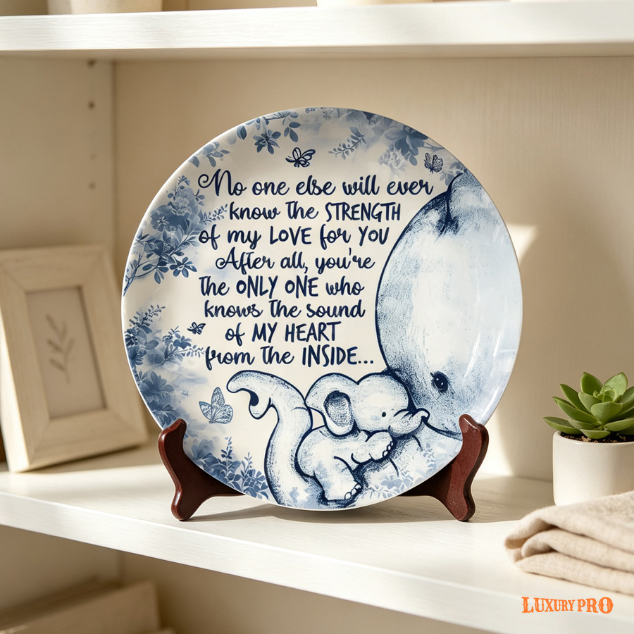Round Tray With Base