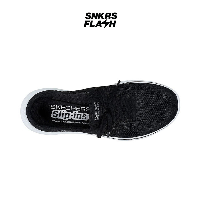 SKECHERS GO WALK 7 BLACK AQUA - Size 37