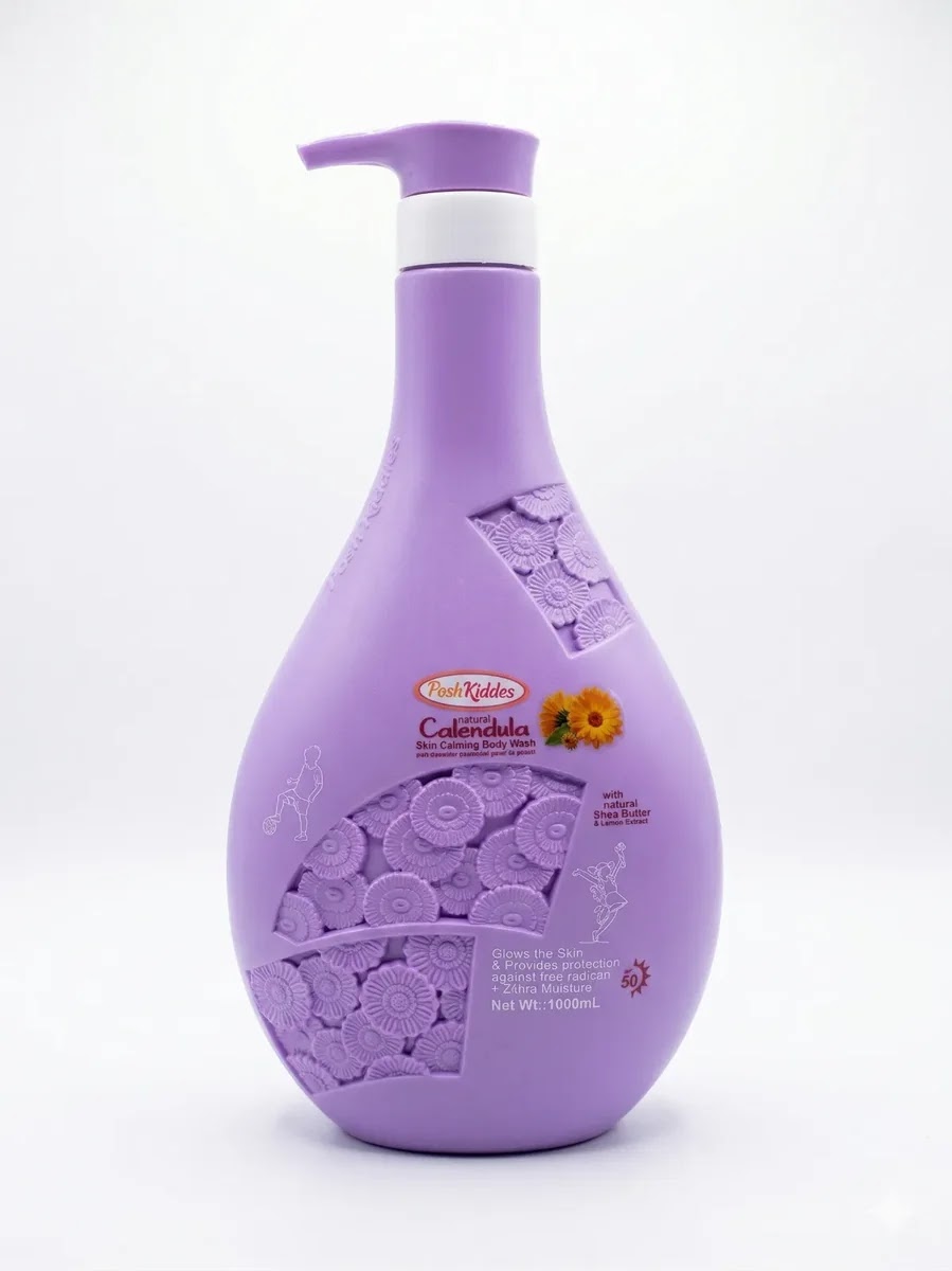 PoshKiddos Natural Calendula Skin Calming Body Wash