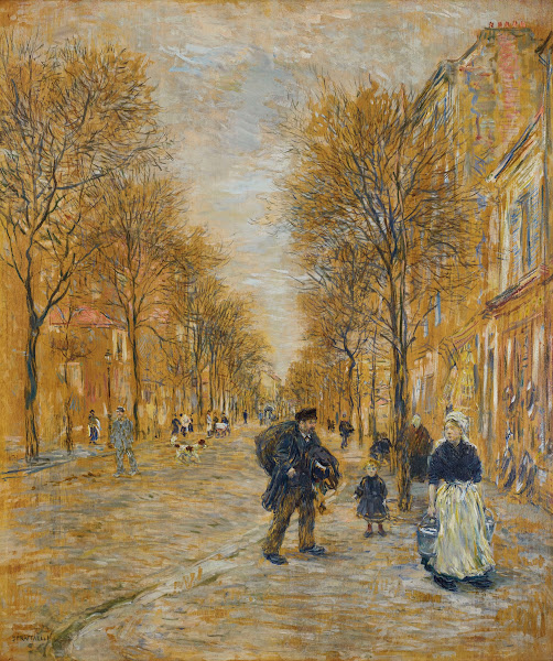 Une Rue à Asnières 1880