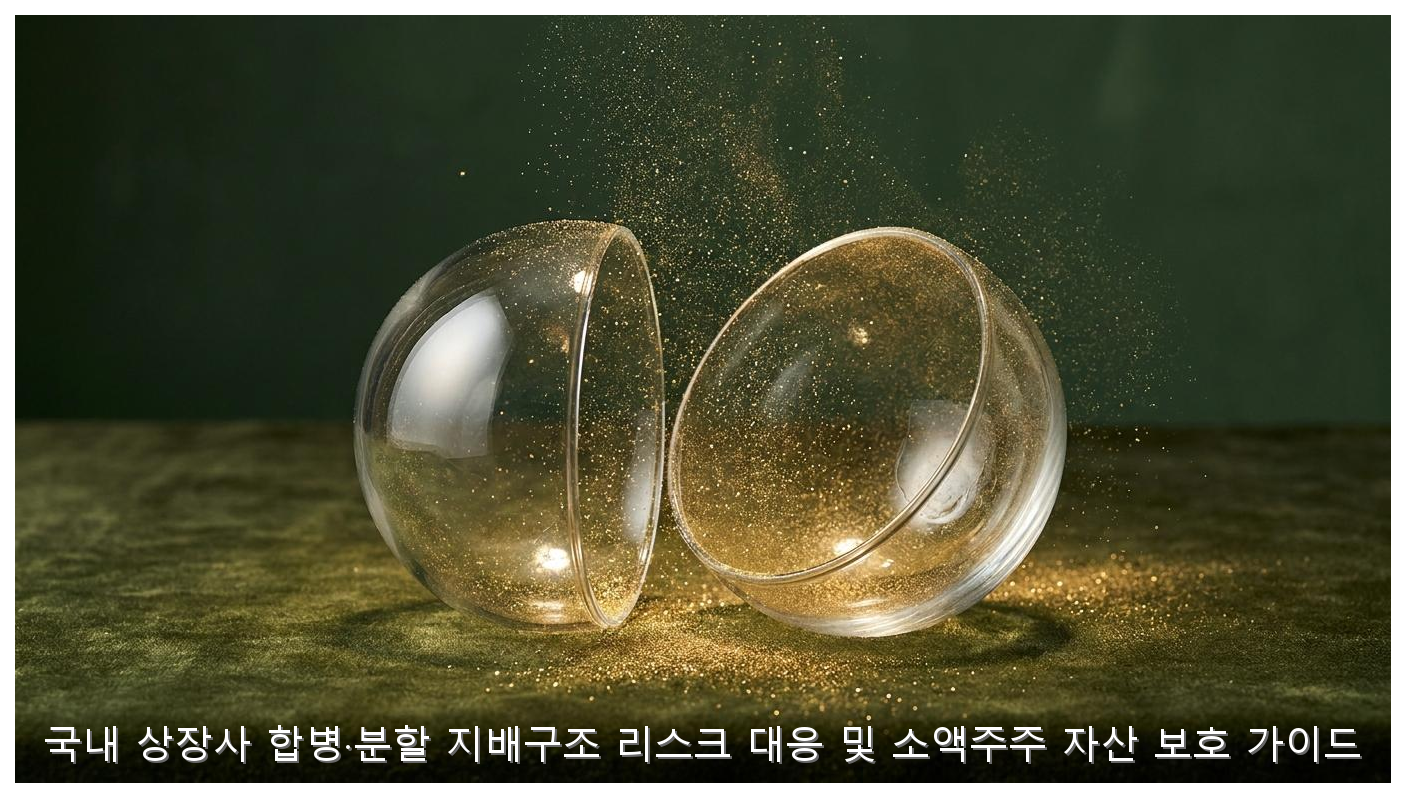 국내 상장사 합병·분할 지배구조 리스크 대응 및 소액주주 자산 보호 가이드 핵심 안내 및 분석 인포그래픽 (3)