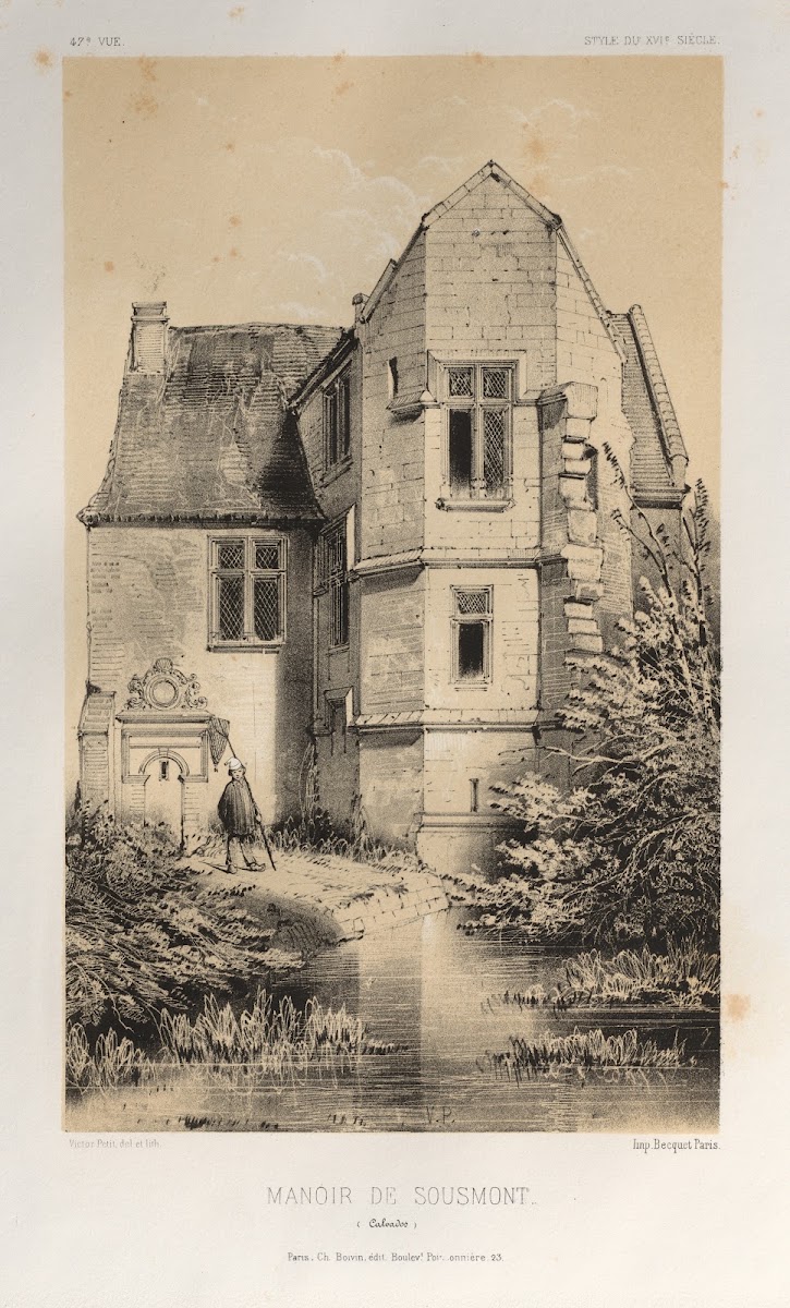 Manoir De Sousmont Calvados 1860