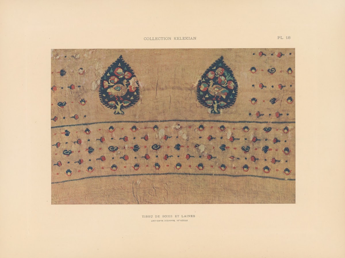 La collection Kelekian Etoffes  tapis dOrient  de Venise Pl018 1900