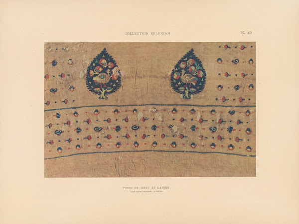 La collection Kelekian Etoffes  tapis dOrient  de Venise Pl018 1900