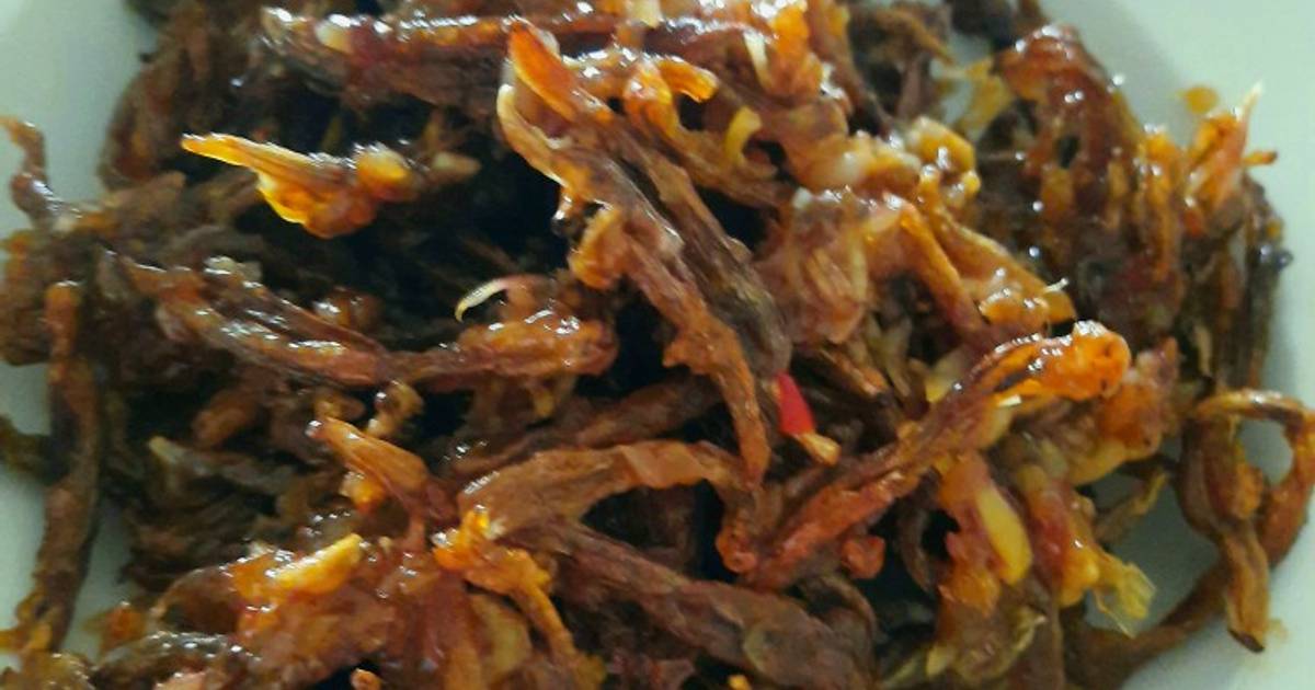 Cá cơm chay (cá ruội chay) rim mặn ngọt
