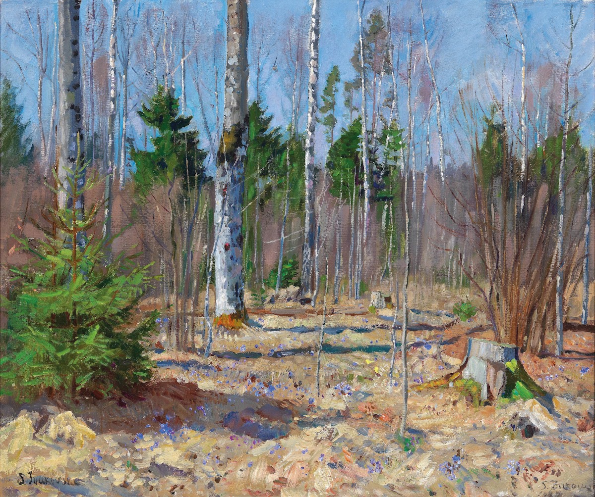 Frühlingstag am Waldrand 1927