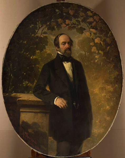 Portrait of Bohdan Zaleski 1858
