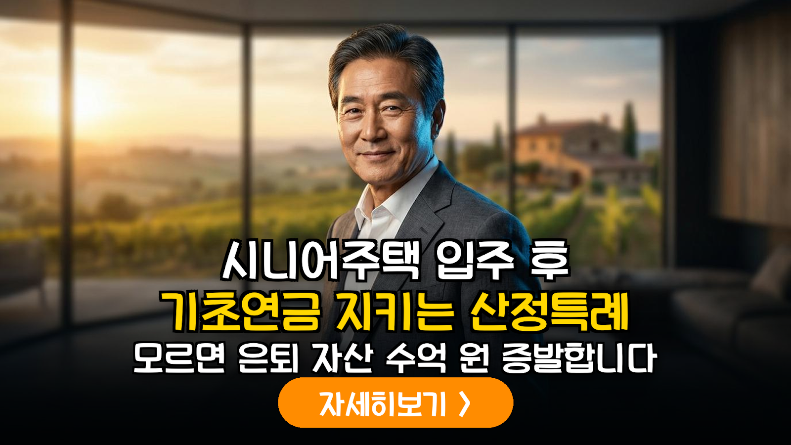 시니어 주택 입주 시 기초연금 지키는 자산 관리법