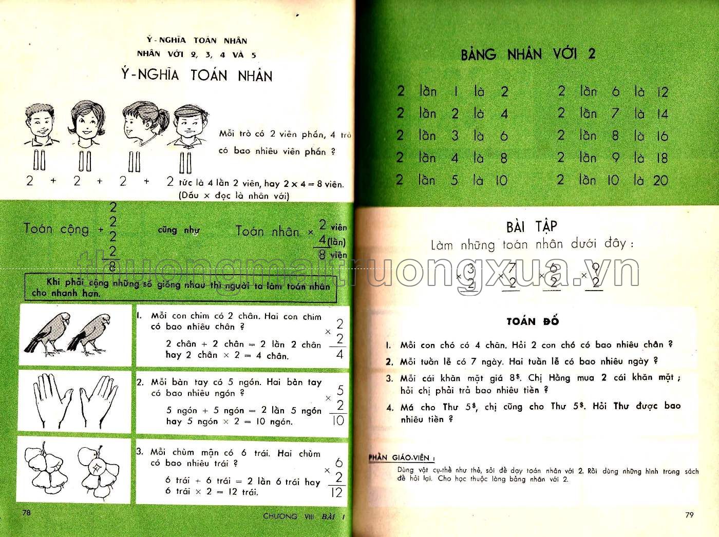 Em học toán lớp tư (1965) - Trang 40