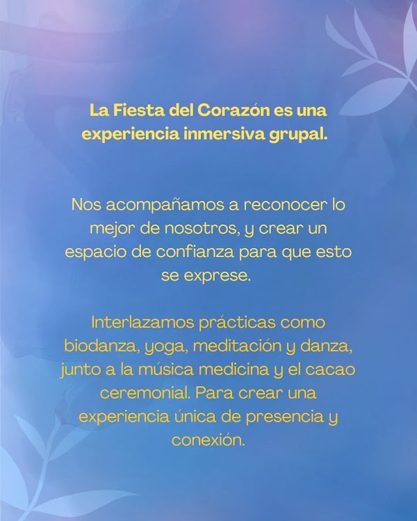 La fiesta del corazón