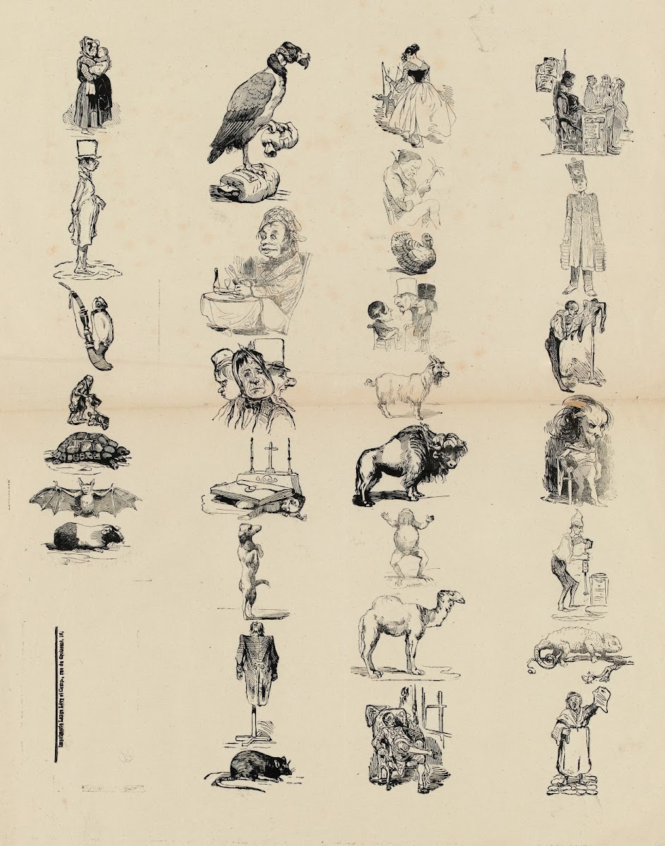 Ensemble de croquis
