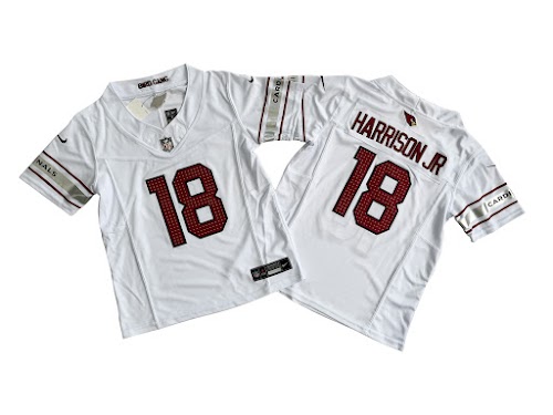 Youth Arizona Cardinals Marvin Harrison Jr Nike White Vapor F.U.S.E. Limited Jersey.jpeg