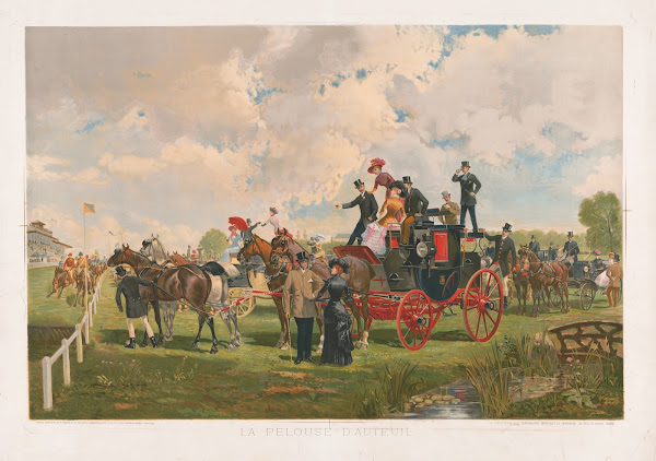 La pelouse dAuteuil 1882