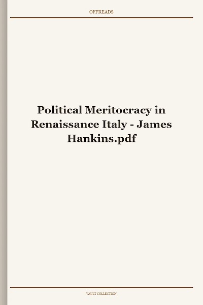 Political Meritocracy in Renaissance Italy