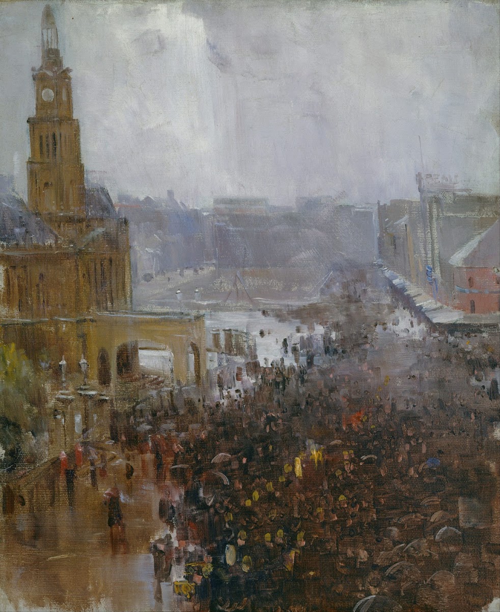 Firemans funeral George Street 1894
