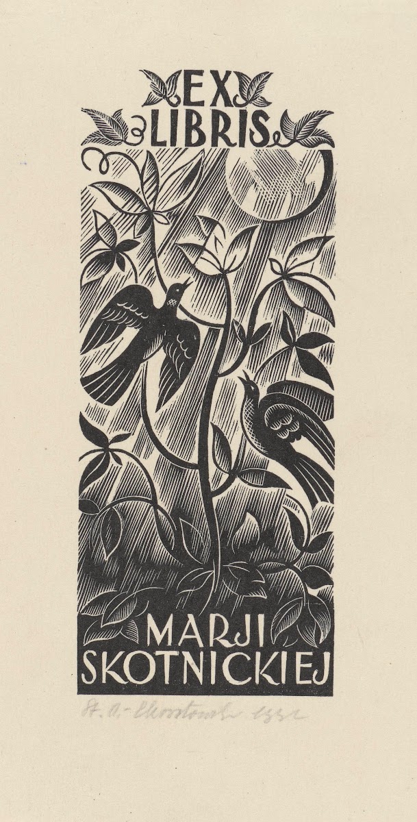 Ex libris Marji Skotnickiej 1931