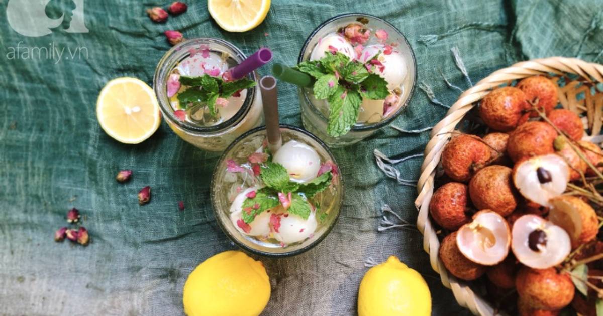 Trà Hoa Hồng Trái Vải