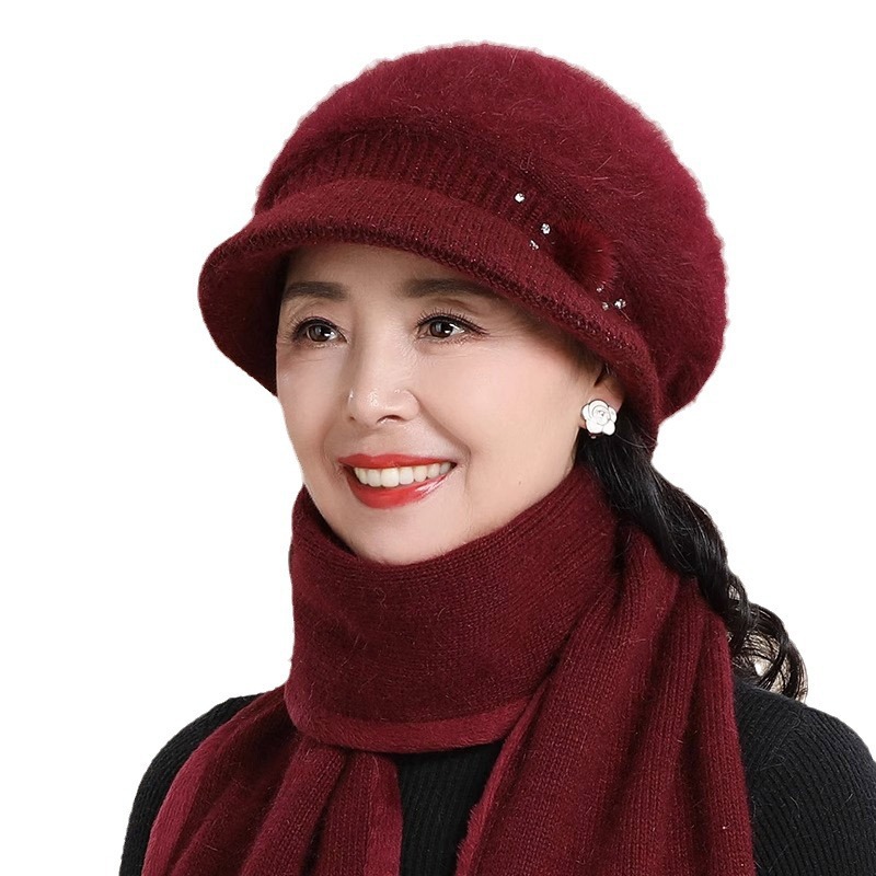 Warme Wintermütze für Damen