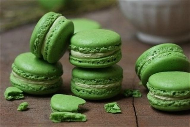 Macarons Trà Xanh