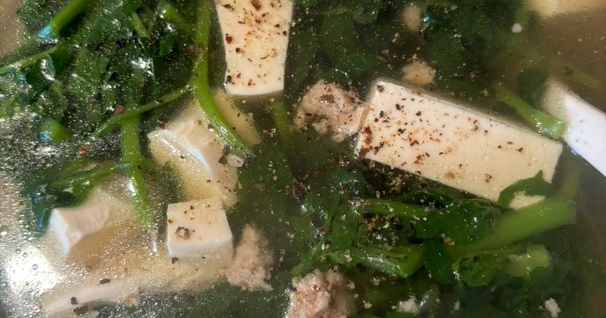 Canh cải xoong