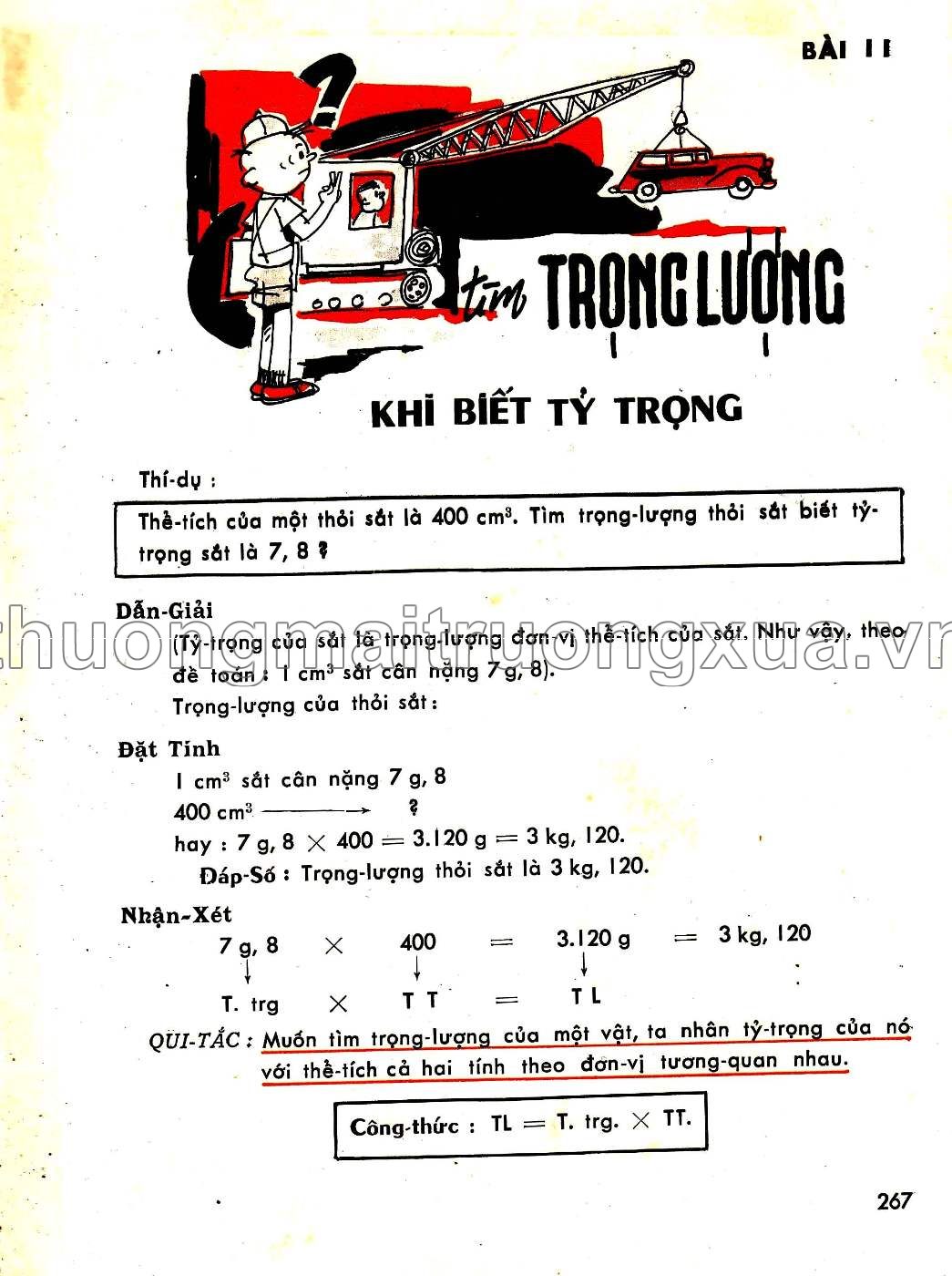 Toán pháp lớp 5 (1970) - Trang 263