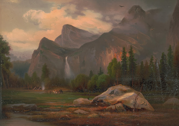 Cathedral Rocks California 1873